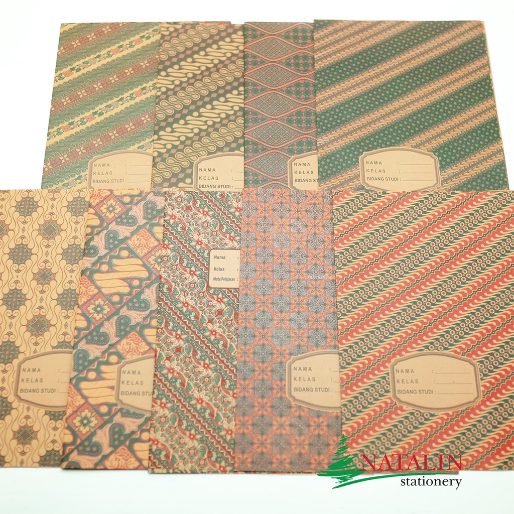 

SAMPUL COKLAT < KWARTO > BATIK