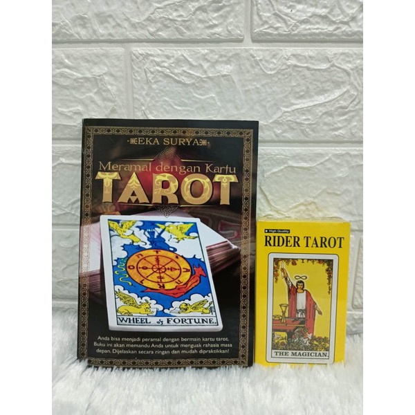 Buku Meramal dengan Kartu Tarot + Bonus Kartu Tarot Waite Smith