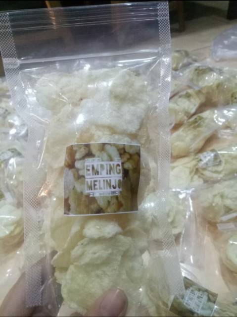 

( TERLARIS ) - EMPING MELINJO MATANG SIAP MAKAN ASIN ASLI LIMPUNG BATANG 40 GRAM TERLARIS TERMURAH |