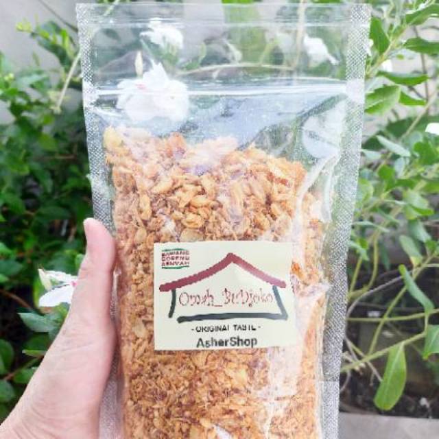 

Bawang Goreng Sumenep PREMIUM Pouch 250gr