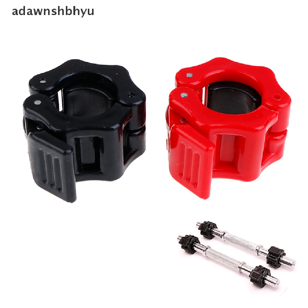 Adawnshbhyu 25MM Dumbbells Barbel Klem Kerah Lock Gesper Aksesoris Peralatan Kebugaran
