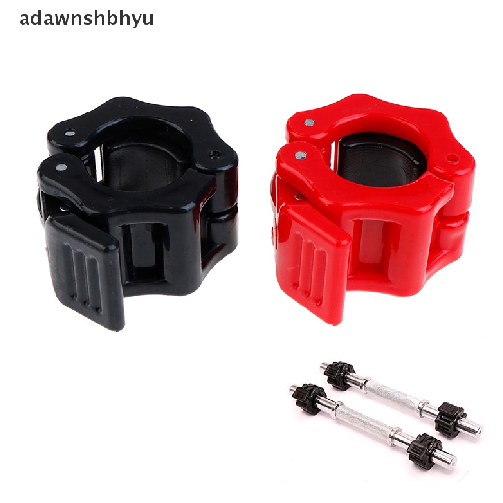 Adawnshbhyu 25MM Dumbbells Barbel Klem Kerah Lock Gesper Aksesoris Peralatan Kebugaran