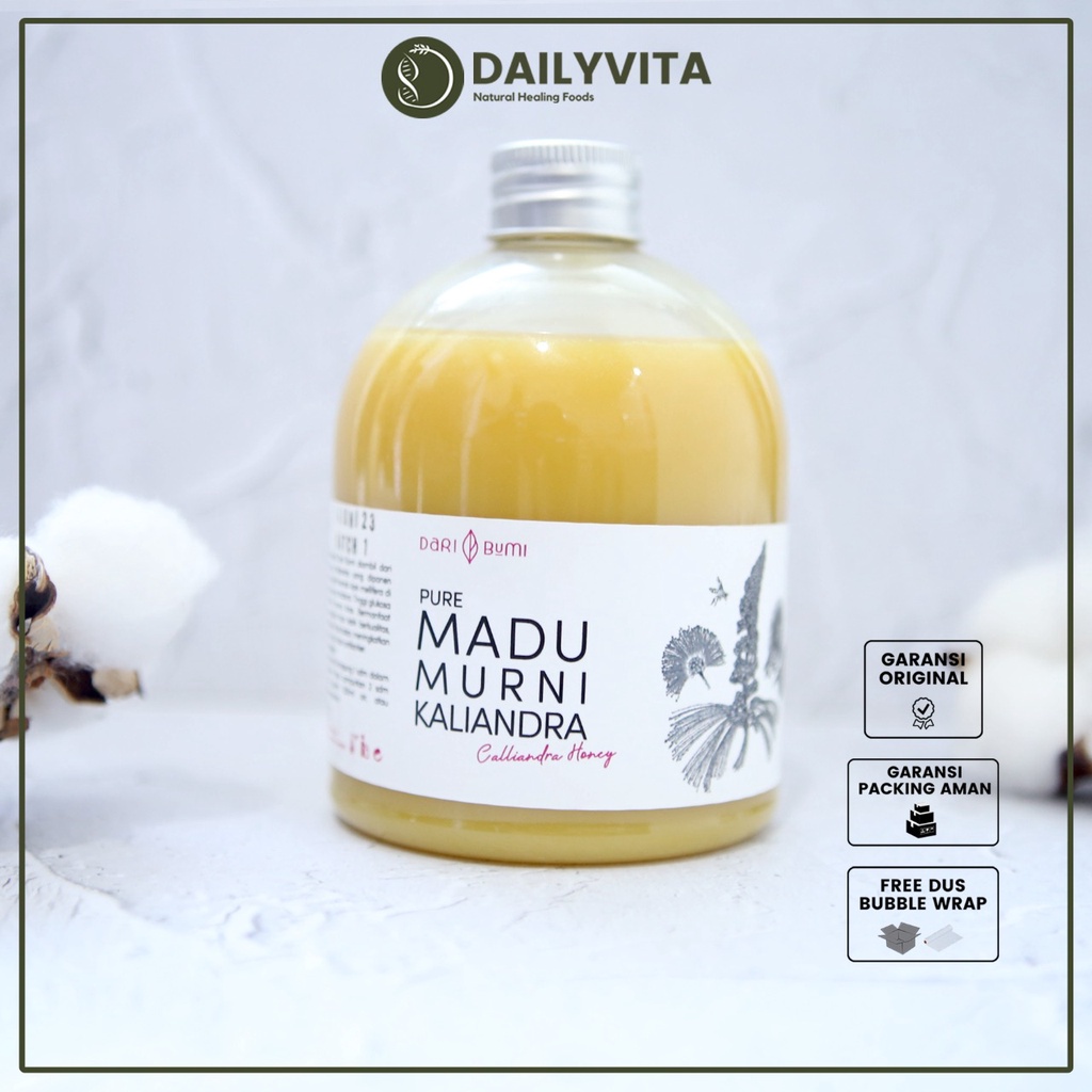 Dari Bumi - Pure  RAW Honey  /Kaliandra/Murni Akasia/Hutan baduy