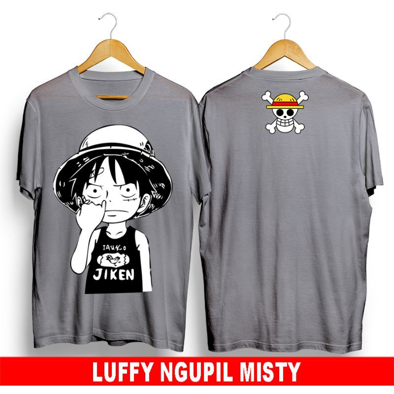 Kaos Luffy Ngupil
