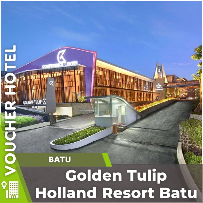 Voucher Hotel Golden Tulip Holland Resort Batu Indonesia