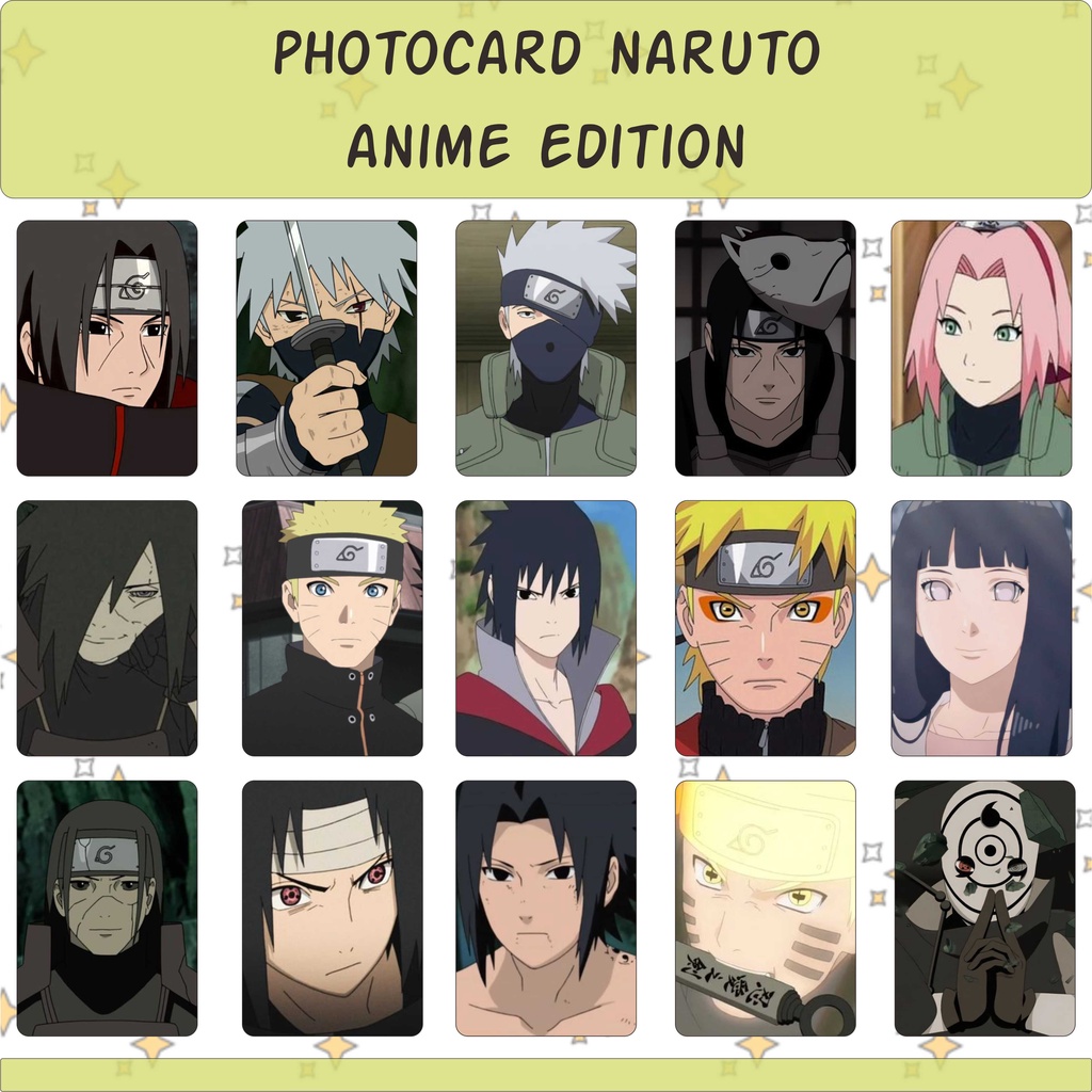 NARUTO ANIME EDITION PHOTOCARD ANIME