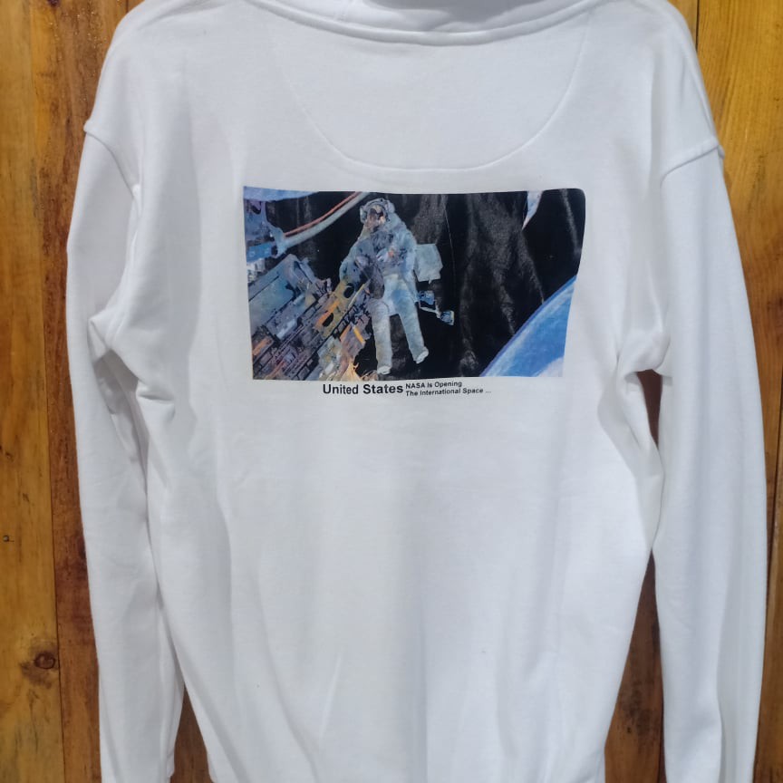 (COD/BAYAR DI TEMPAT) Jaket Sweater Hoodie NASA H&amp;M premium pria&amp;wanita