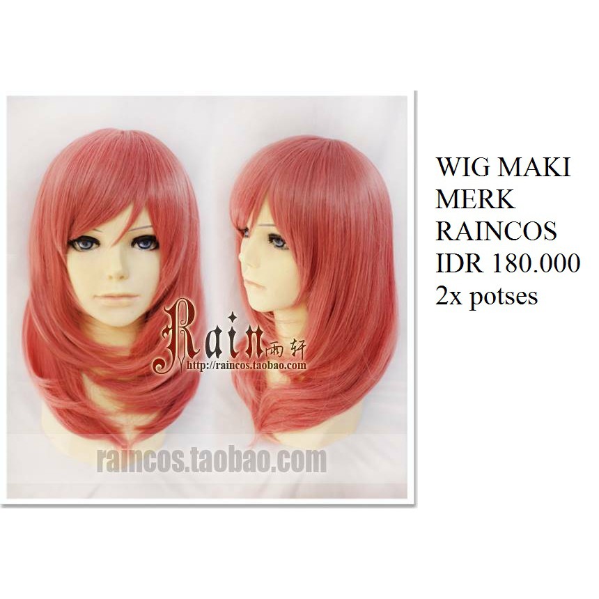 Wig Nishikino Maki Love Live