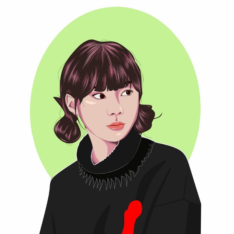 

ilustrasi gambar wajah (half body)