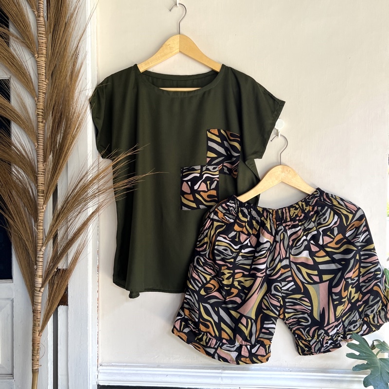 (rayon premium)/ homewear / Piyama dewasa / Baju tidur rayon / babydoll rayon / piyama rayon / set piyama motif / daster rayon / daster / kemeja rayon / set kemeja/ piyama murah/ daster murah-64