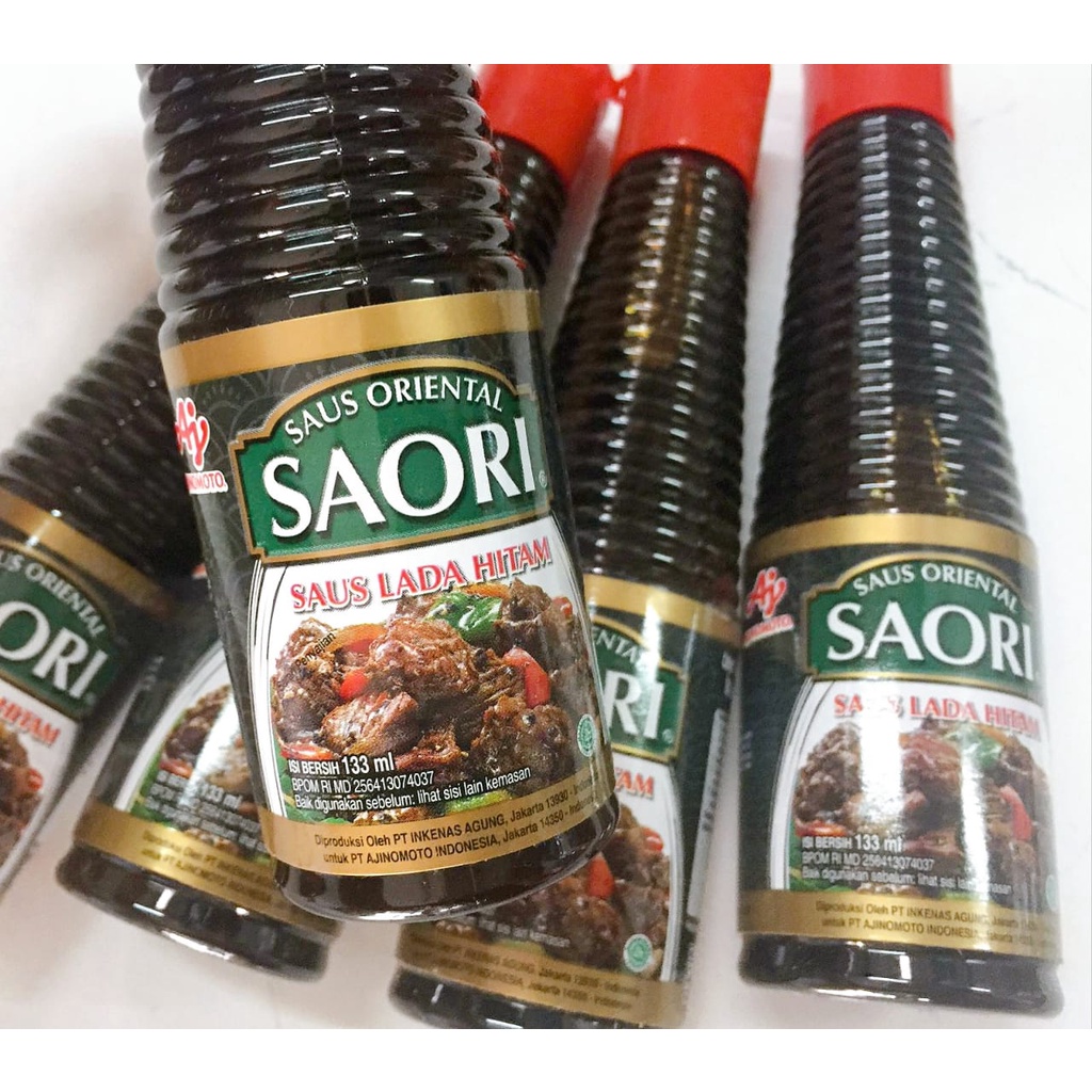 SAORI Saus Lada Hitam Oriental I Per Botol