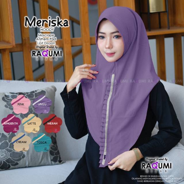 Hijab instant meriska by raqumi x mnv