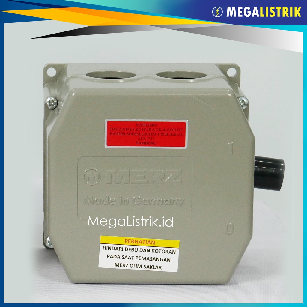 MERZ GA 0-1 3P 16A OHM SAKLAR CAM / CHANGEOVER SWITCH / HANDLE GENSET