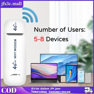 JFS 4G LTE Modem Speed 150Mbps Travel Home Use USB Interface Support 8 Devices