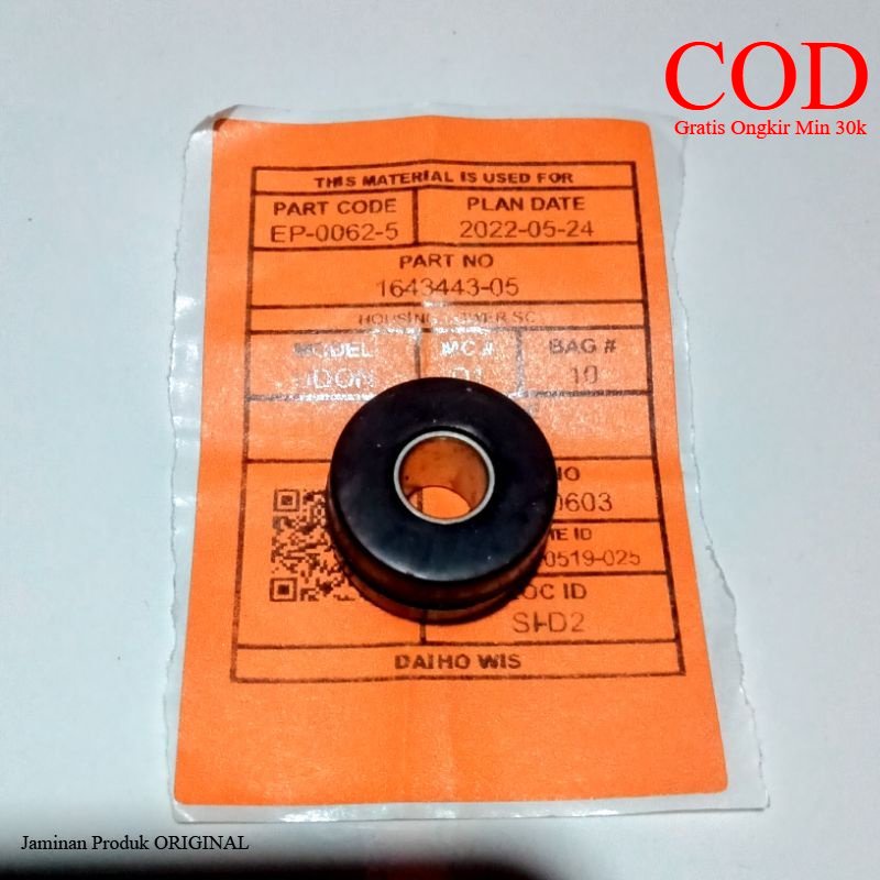 bos karet m8 baut 12 ori