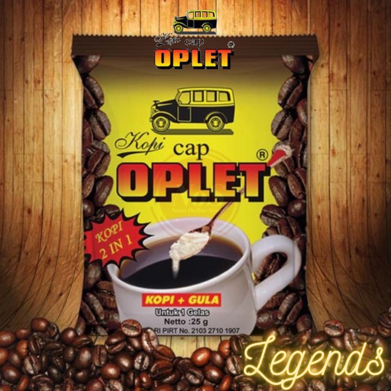 

Kopi Oplet + Gula 20x25gr