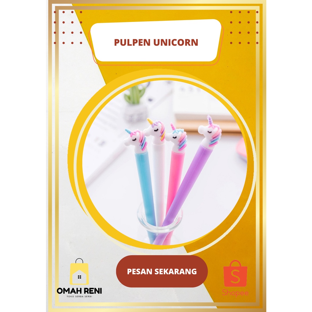 

OMAH RENI-POLPOIN BENTUK UNICORN -BOLPOIN ANAK