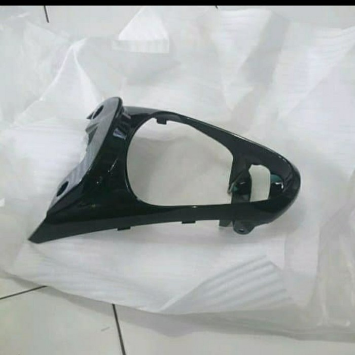 Cover lampu stop scoopy fi hitam 2013-2016