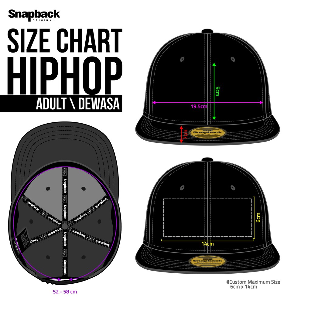 Snapback Topi HipHop Dewasa Bordir Baymax