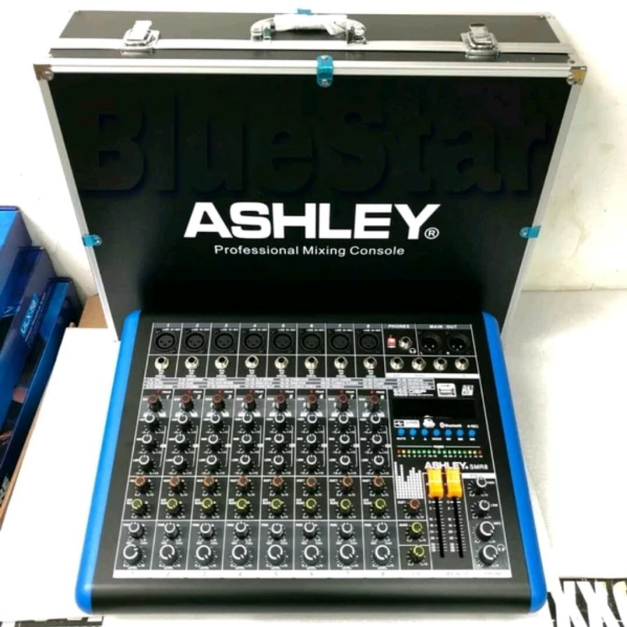 Paket baretone aktiv 15 inch recording audio karaoke mixer ashley