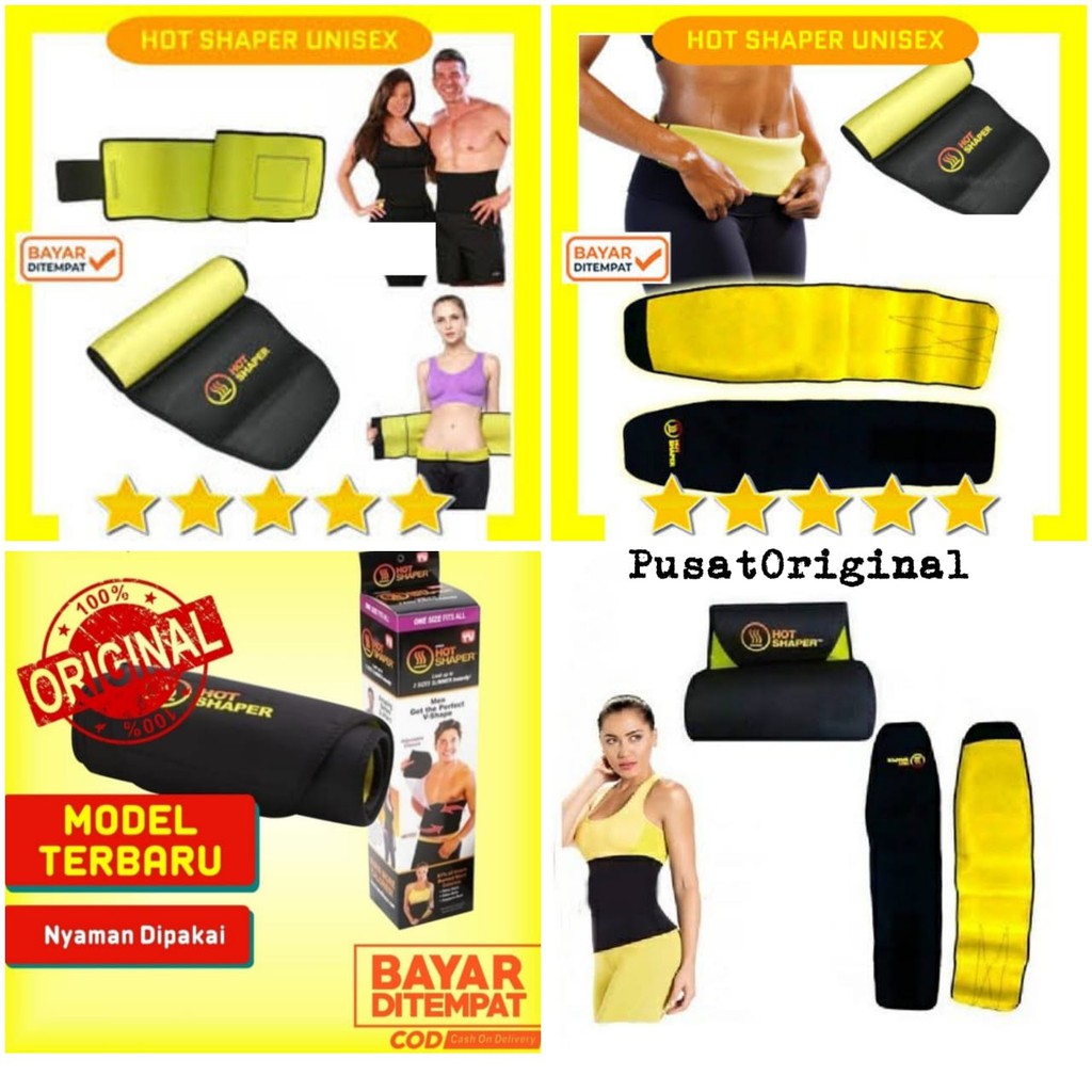 NEW WAIST BELT HOT SHAPER KORSET PRIA WANITA KORSET PELANGSING PERUT