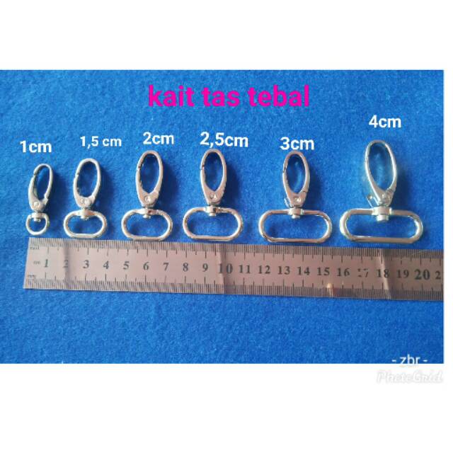 Kait tas tebal stainles