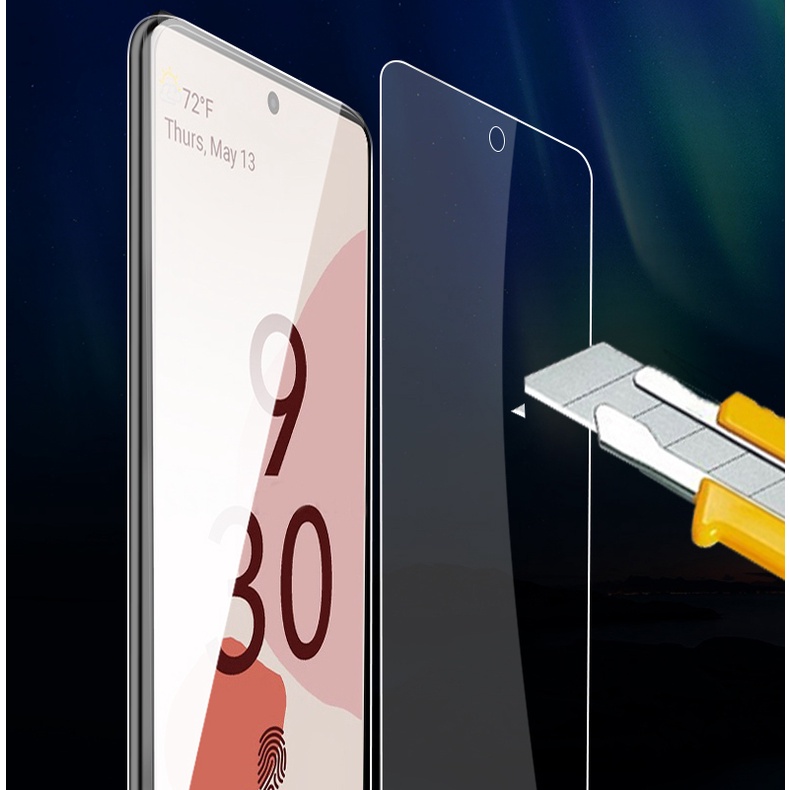 1pc Pelindung Layar Tempered Glass Anti Gores Untuk Google Pixel 6A / 6A