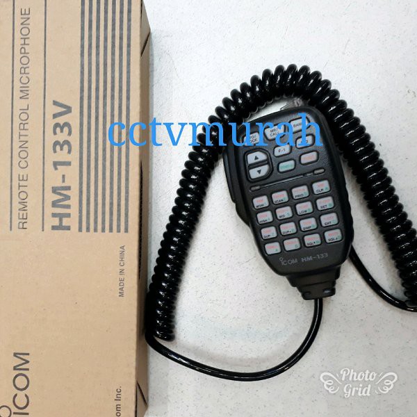 Extra Mic Icom HM-133V Ori Rig Icom IC-2300 HM 133V