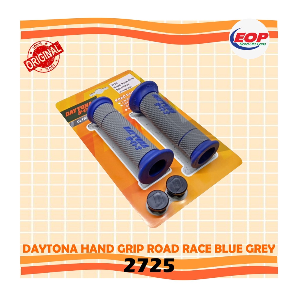 Daytona Hand Grip Road Race Blue Grey  2725 Original