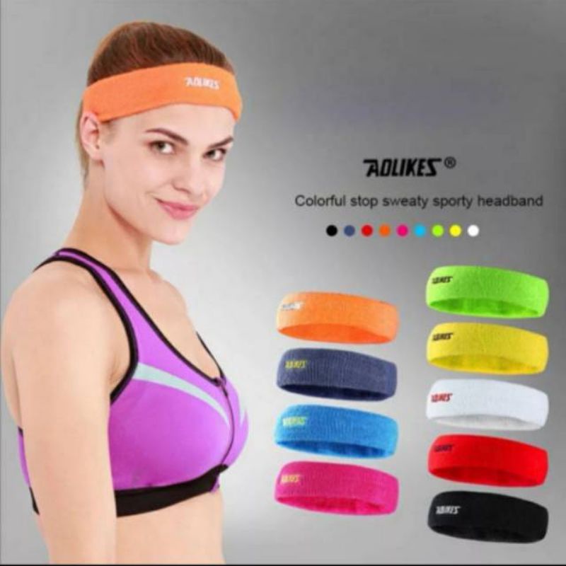 Headband Bandana Yoga Sport Gym Fitness Olahraga