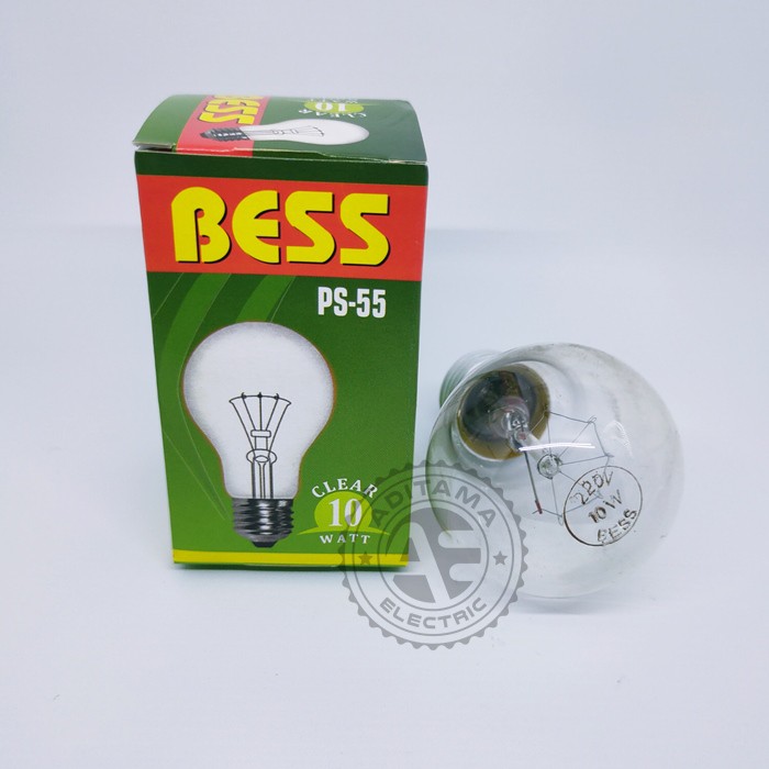 LAMPU BOHLAM BESS 10 WATT 10W / LAMPU PIJAR BESS 10W 10WATT