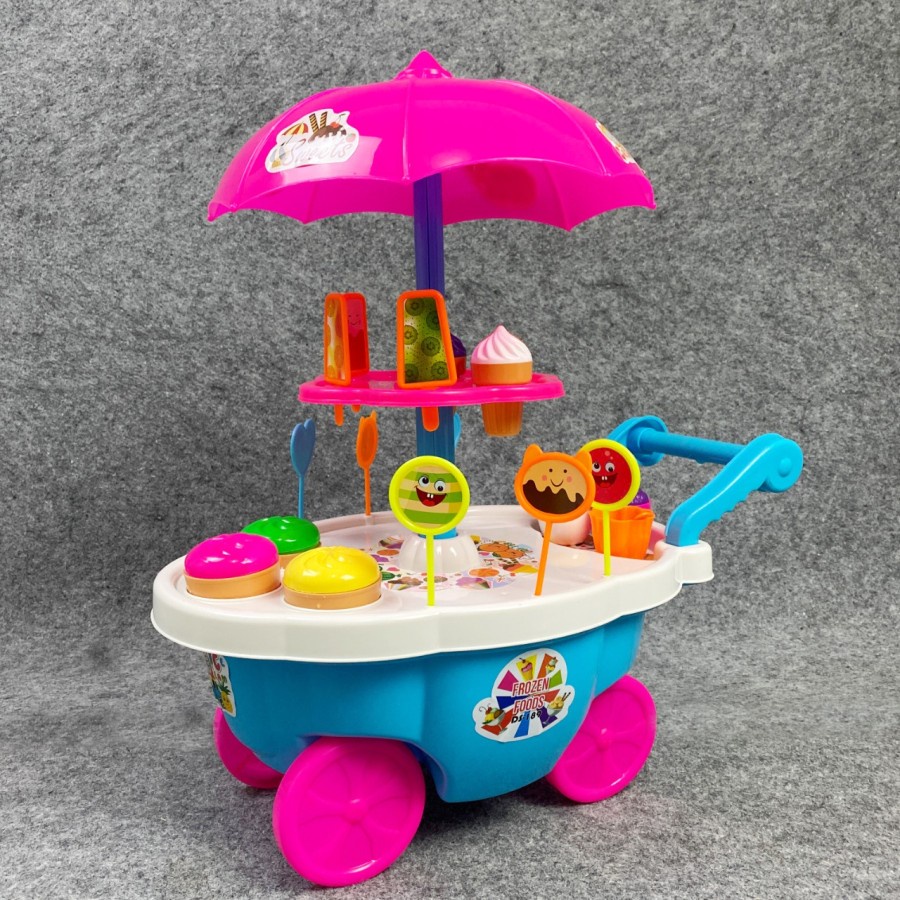 Mainan Anak Mini Shop Ice Cream -  Gerobak Es Krim Mainan Anak