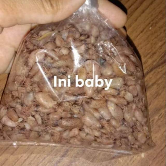 

Baby Cumi Asin Uk.0.5-2 cm 250 gram