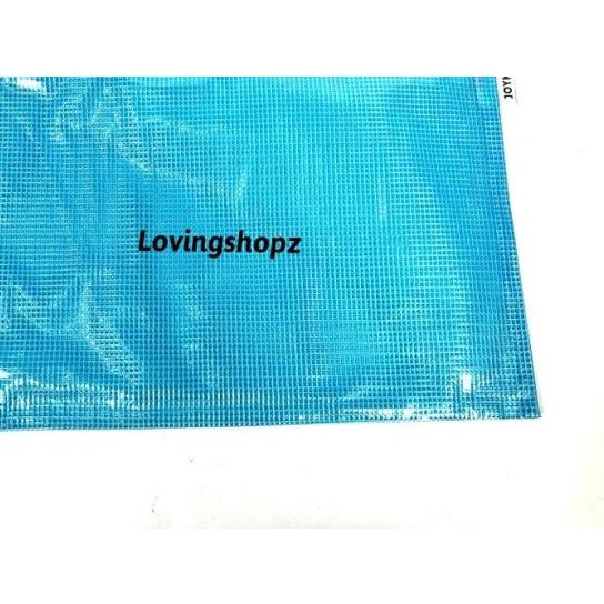 

➽ Kantong Dokumen B4/ kantong dokumen resleting B4/ Zipper Bag B4 - Biru Muda ➨