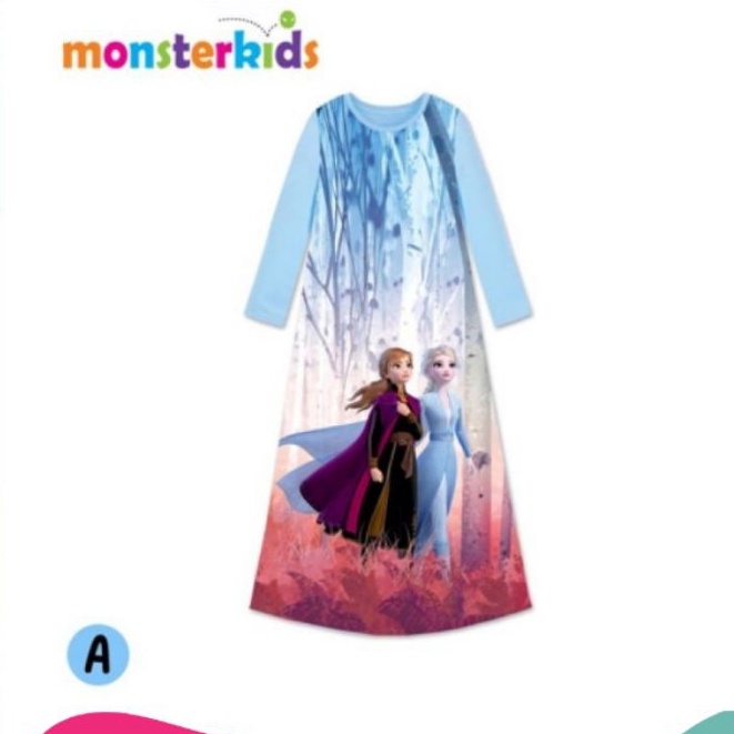 Dress Anak Simple Monster Kids MK24