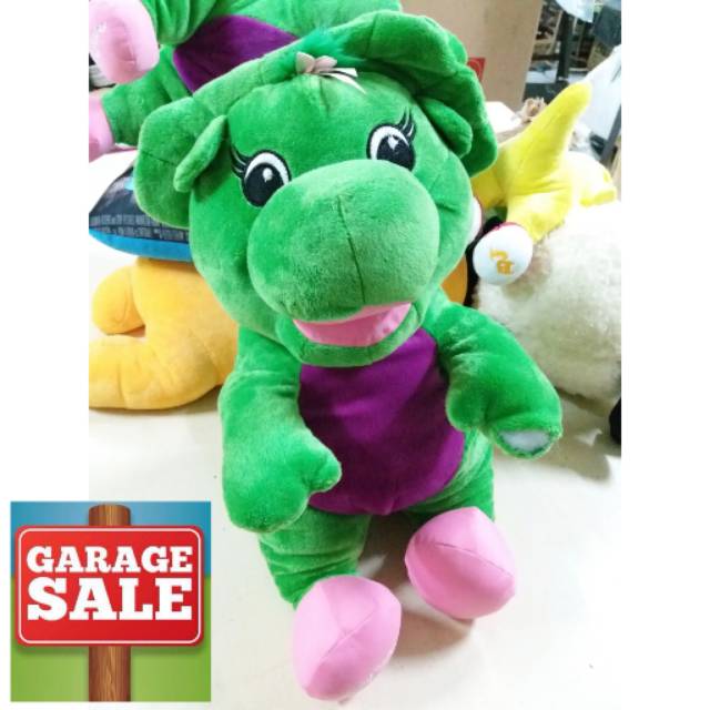 CUCI GUDANG  Boneka Barney Babybop XL. Import Quality