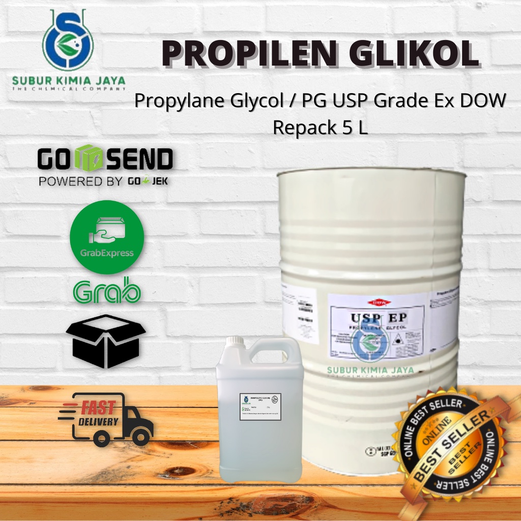 

Propylene Glycol / PG / Propilen Glikol 5 KG Premium