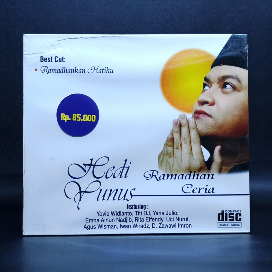 CD HEDI YUNUS - RAMADHAN CERIA & THE BEST CD ORIGINAL