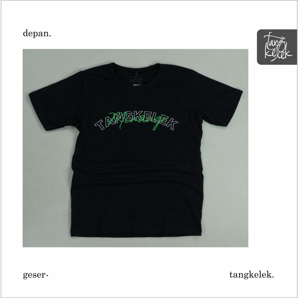 Tangkelek Baju Kaos Tangkelek Minang Warna Hitam