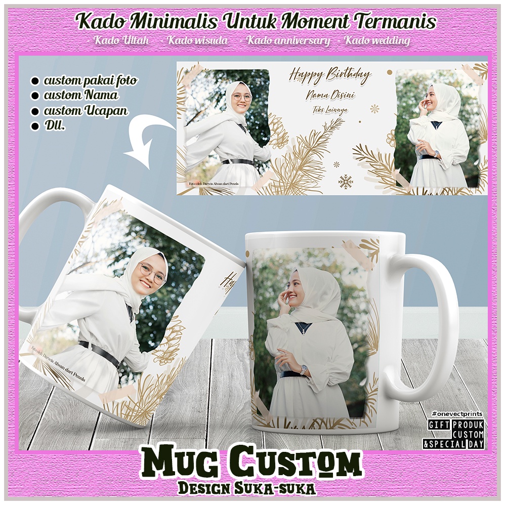 mug custom pakai foto design suka-suka