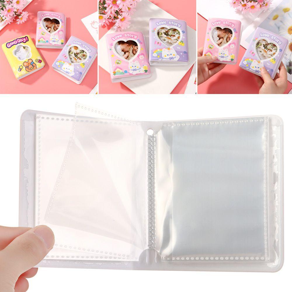 Top 40saku Album Foto Mini Photo Card Holder Gambar Case Kartu Nama Buku Card Holder