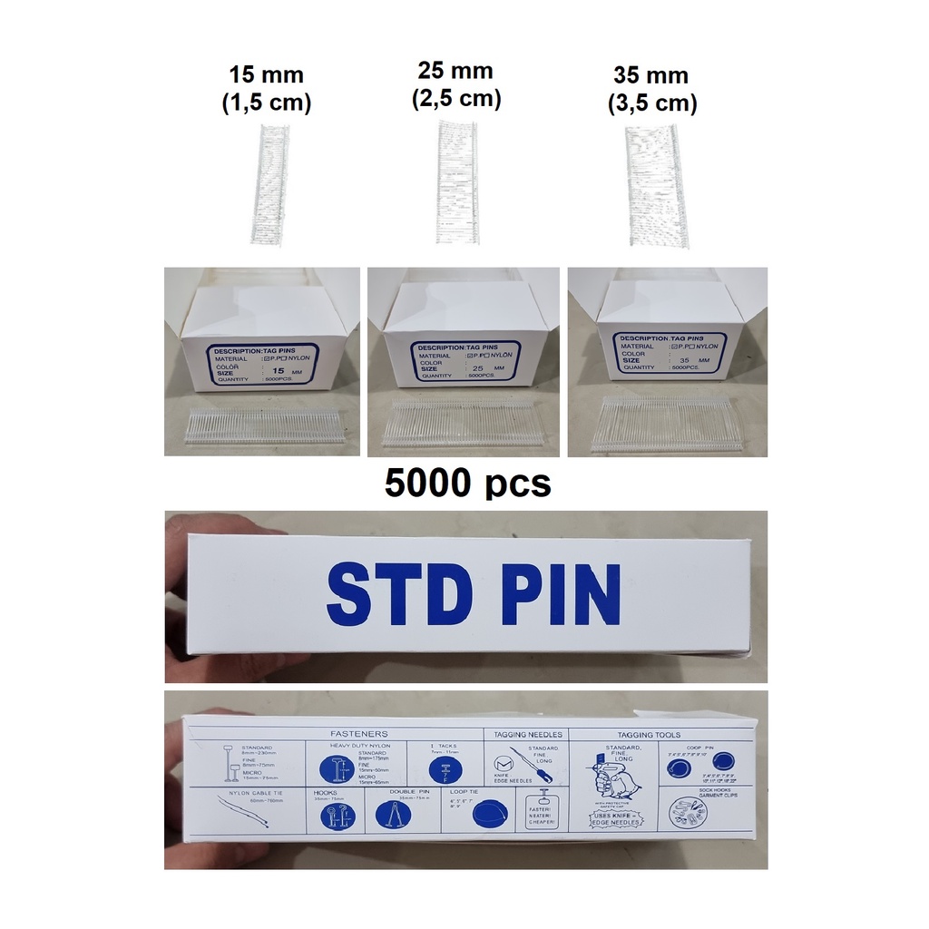 SJ3737 Tag Gun Tembakan Label Baju (Standard Quality)