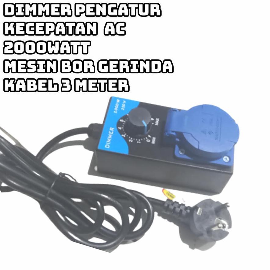 Model Trending dimmer kecepatan putaran bor grinda bor speed controler dinamo bor gerinda / dimmer 2