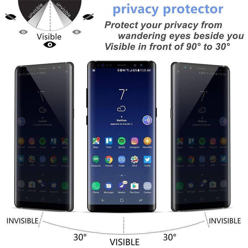 Pelindung Layar Tempered Glass Anti Spy Untuk Samsung Galaxy A70 A71 A71s A8 A80 A81 A9 A90 A91 A9s F52 J2 J4 J6 J8 2018 Pro Plus 5G