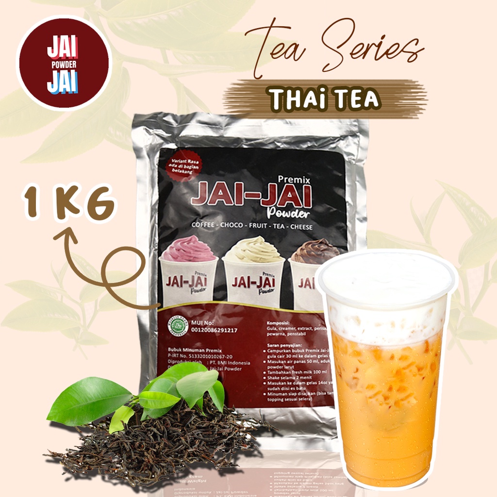 

Bubuk Minuman 1kg - THAI TEA - Jai Jai Powder