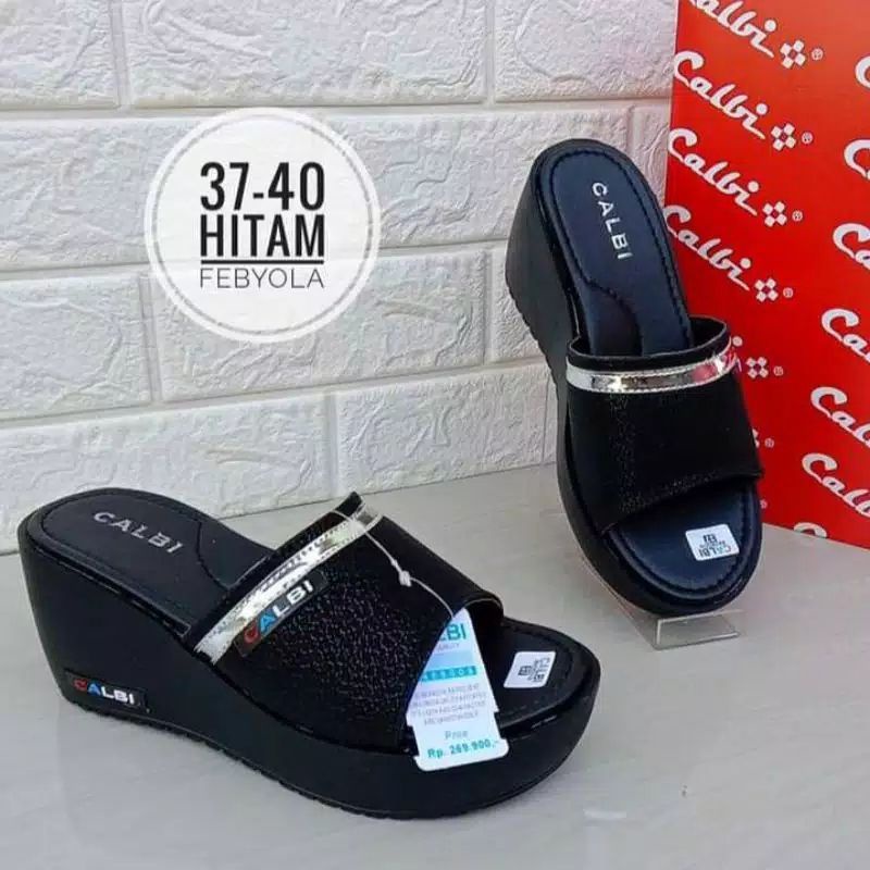 BEST SELLER WEDGES WANITA TERBARU WEDGES CALBI WEDGES MURAH SANDAL PESTA WEDGES PESTA SANDAL WEDGES 