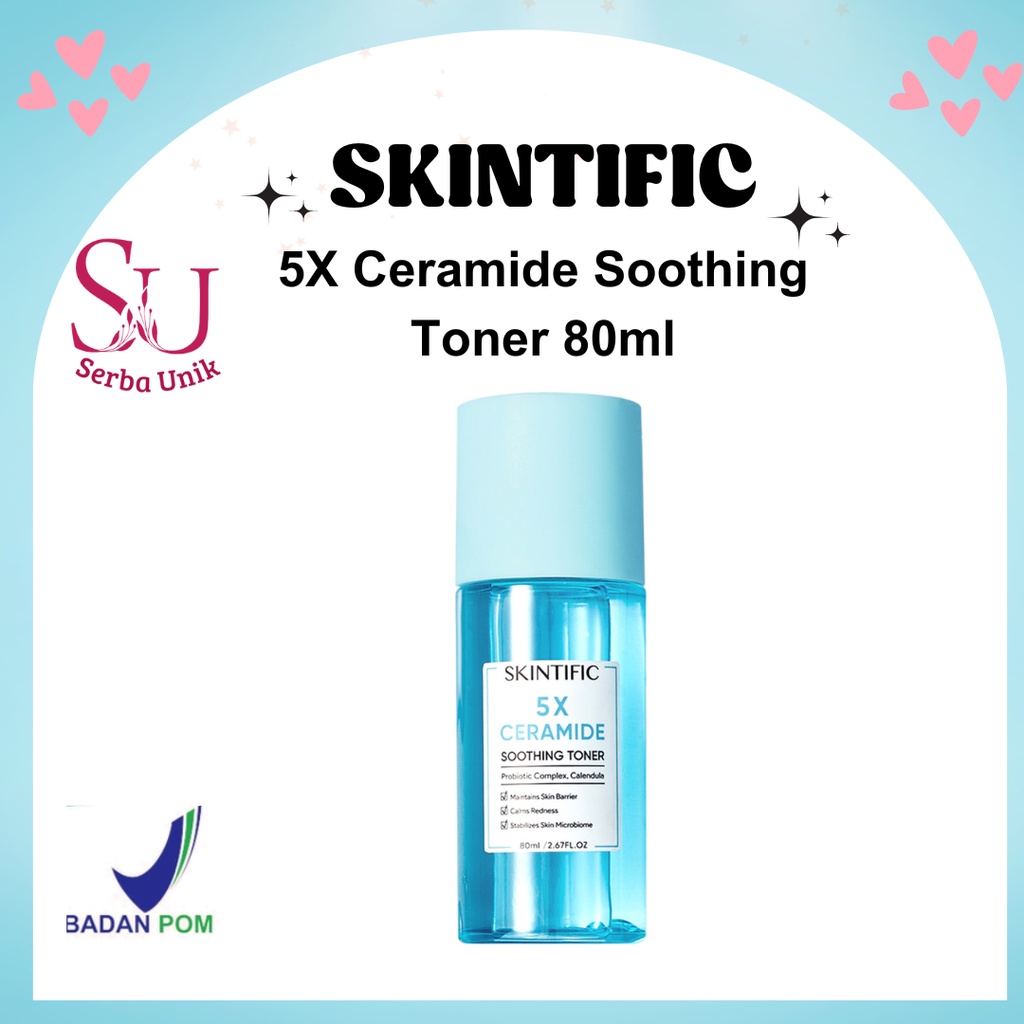 Skintific 5X Ceramide Soothing Toner 80ml