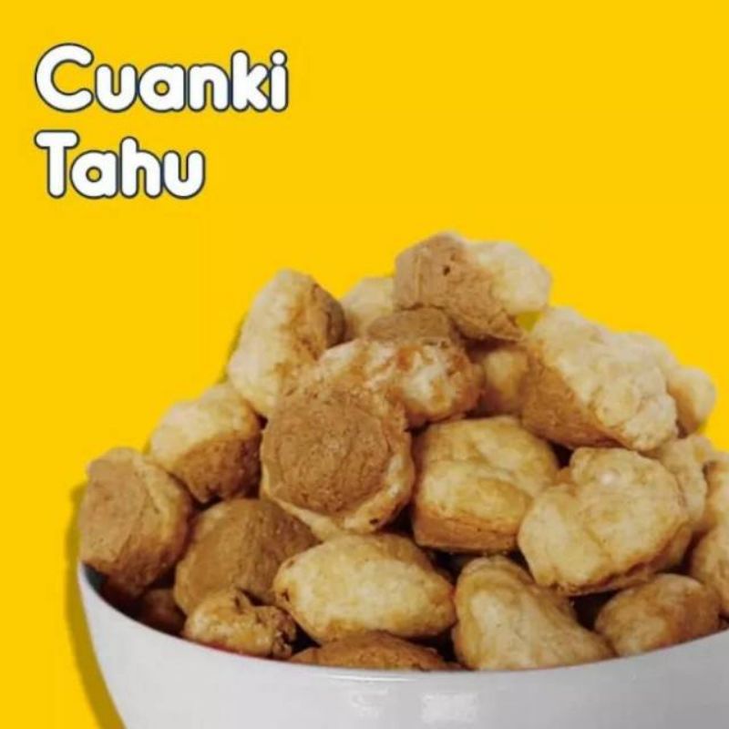 

Cuanki tahu bulat isi 10 / Tahu kering