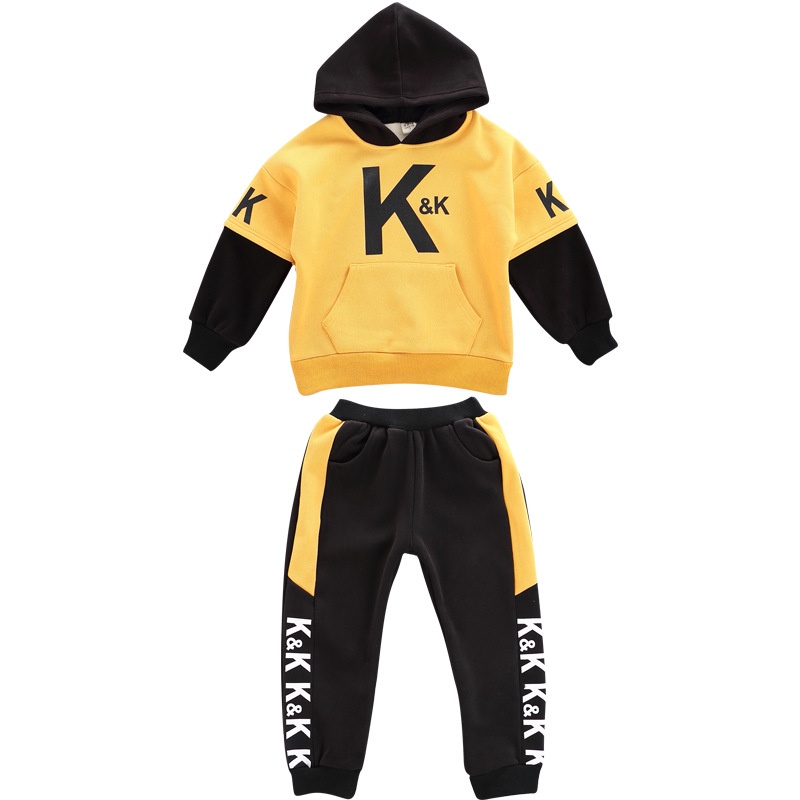 LittleAaron PASSWORD K&amp;K HOODIE Setelan Sweater 1 - 7 Tahun Baju Anak Berkualitas