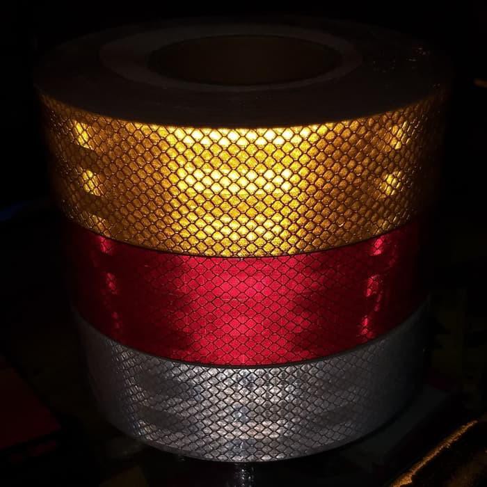 

*Otomotif* sticker reflective tape prismatik-scotlite cina-motif 3m EGP-